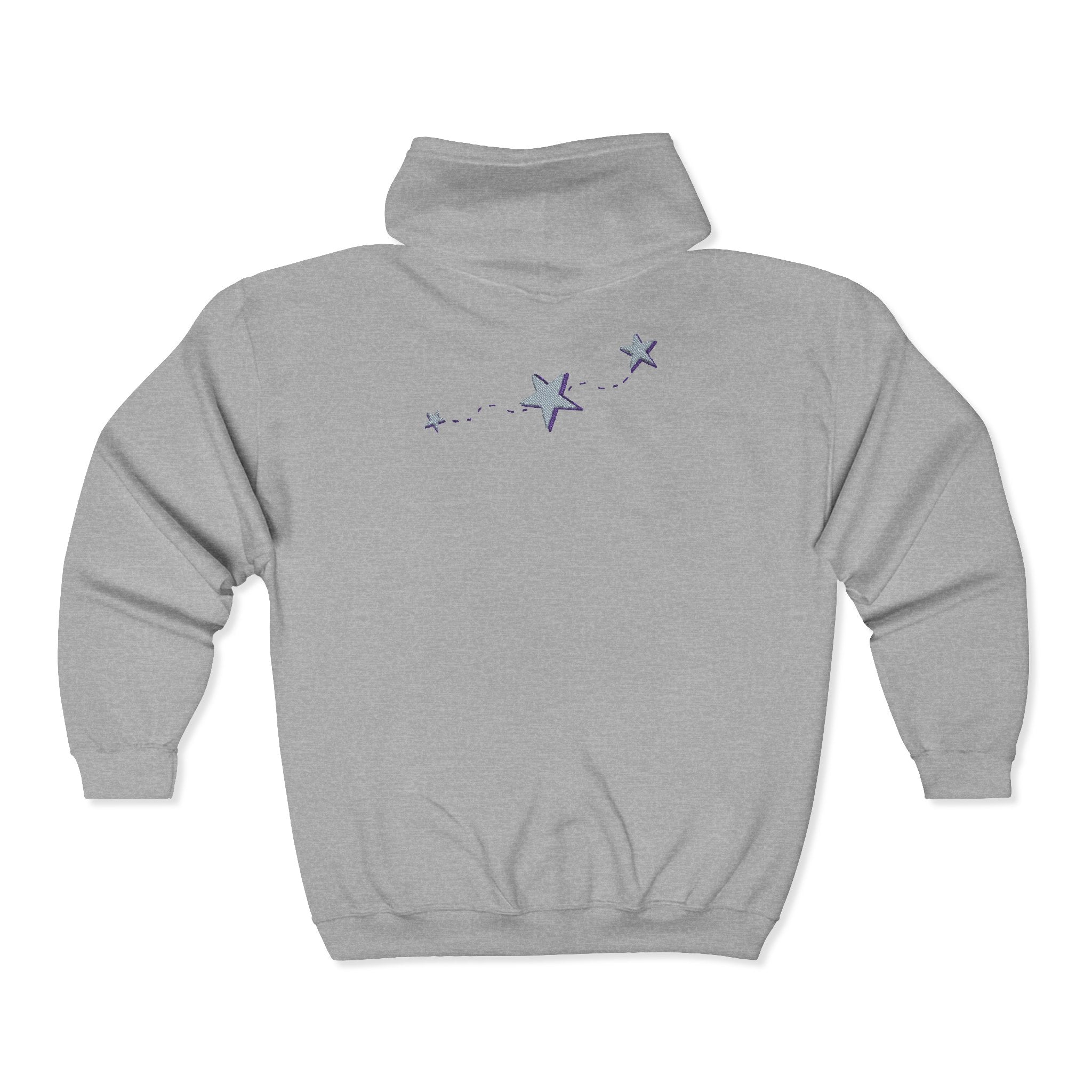 Starry Sweatshirt Zip Up