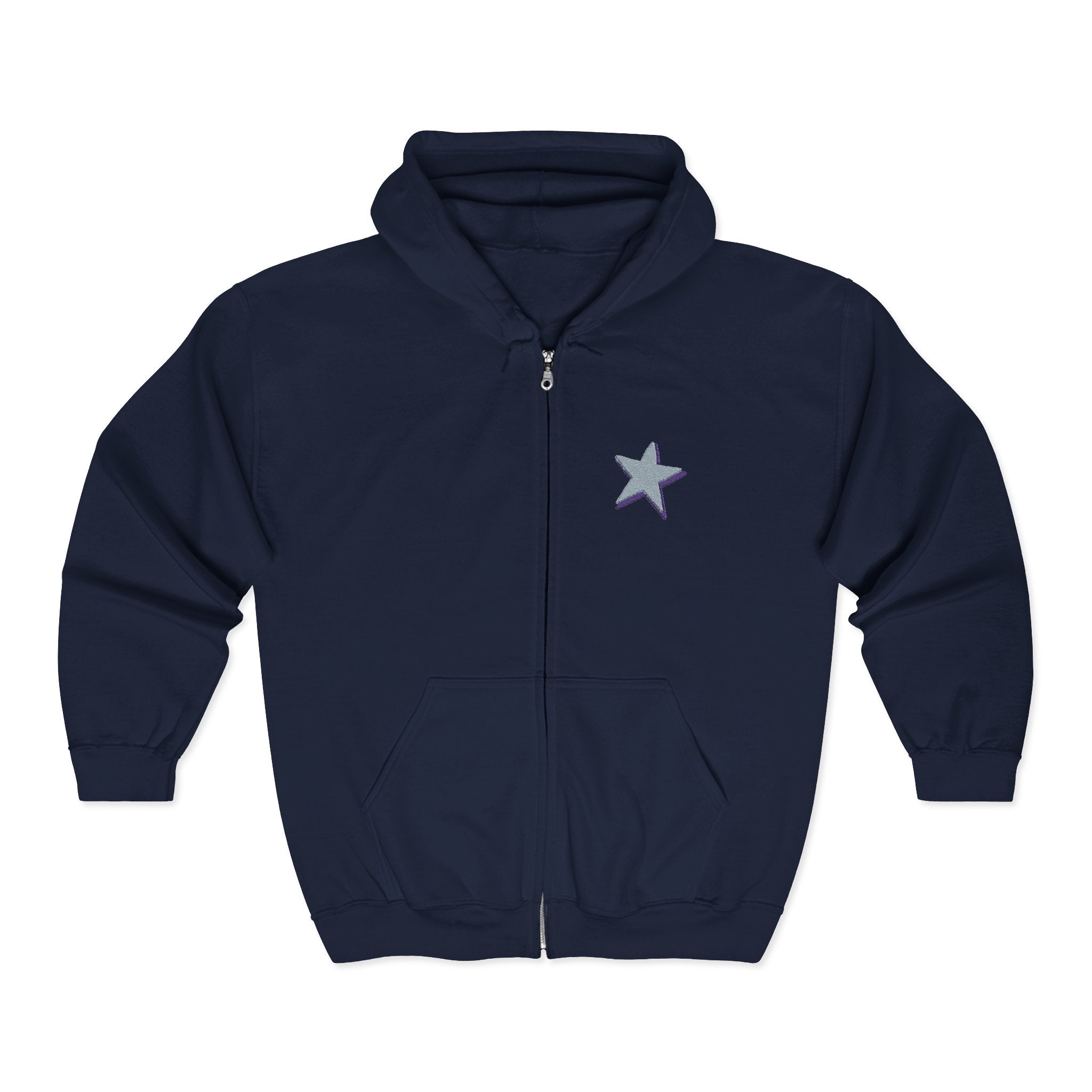 Starry Sweatshirt Zip Up
