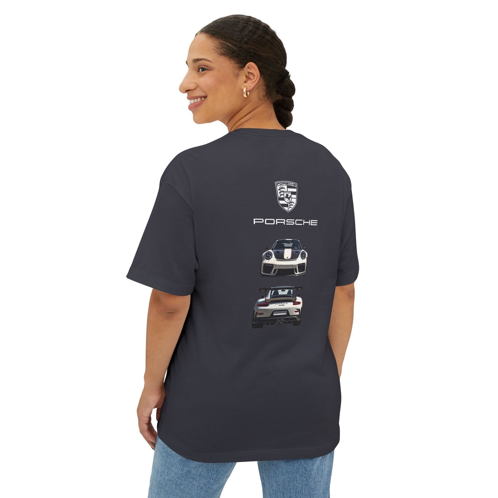 Retro Car Enthusiast Unisex Oversized Tee