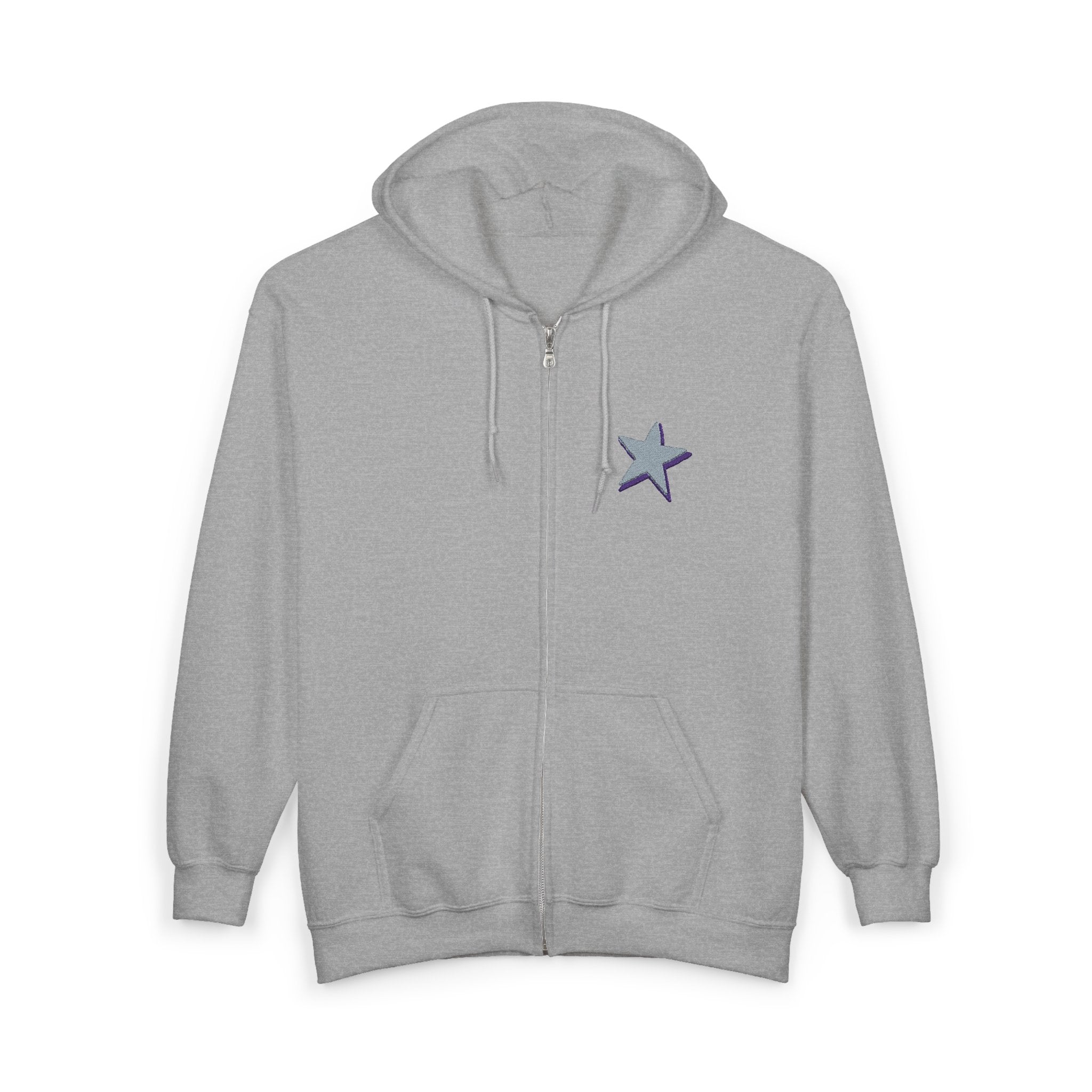Starry Sweatshirt Zip Up