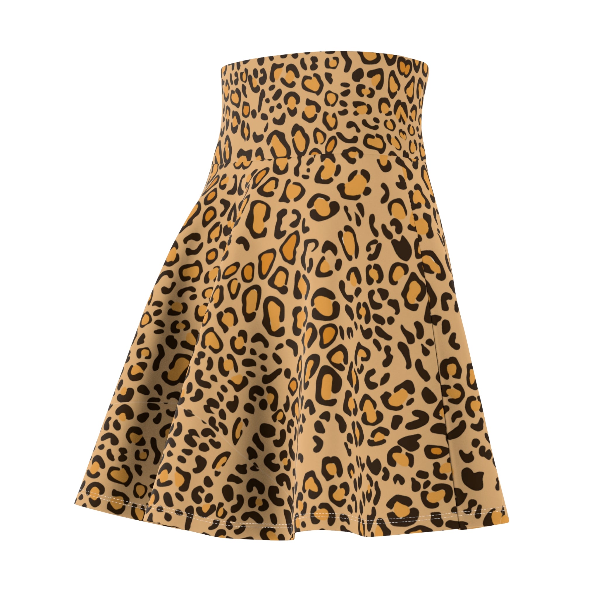 Cheetah Print Skater Skirt