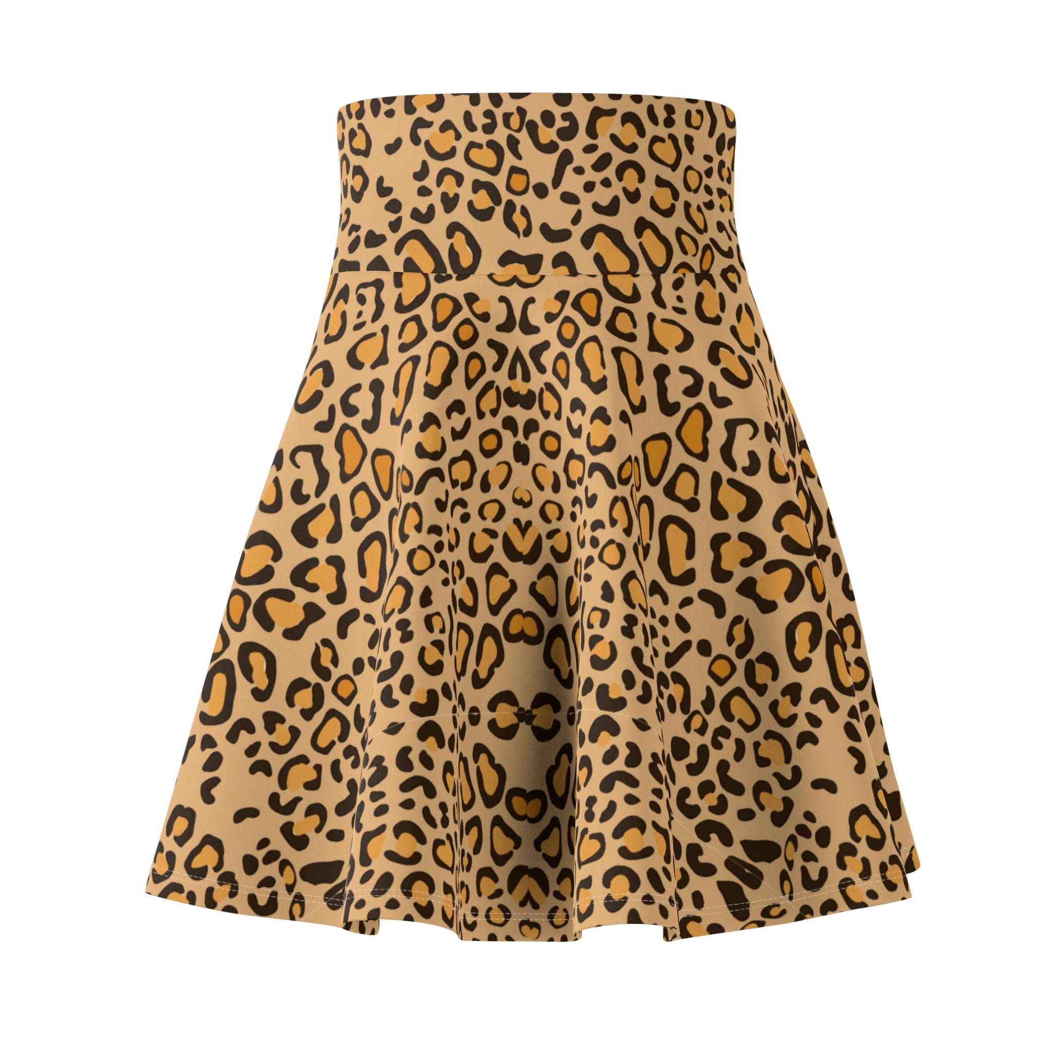 Cheetah Print Skater Skirt